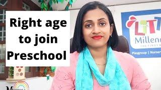 Right age to join a preschool  NEP 2020 explained  Kindergarten Admissions