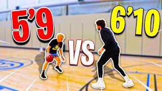 INTENSE 1v1 Against 610 Pro Basketball Player