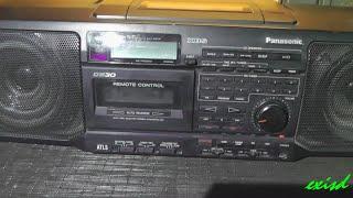 Panasonic RX-DS30 cd cassette radio repair javítás