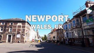 Newport Wales UK - Driving Tour 4K