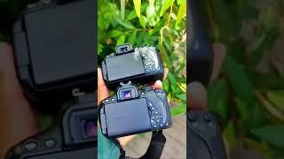 Canon 700D and 70D live video