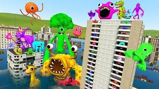  UNDERWATER CONSTRUCT ALL NEW GARTEN OF BANBAN 4 FAMILY SPARTAN KICKING in Garrys Mod 