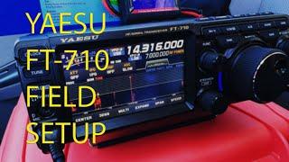 Yaesu FT-710 Field Setup