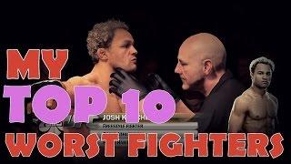 Top 10 Worst Fighters In EA Sports UFC