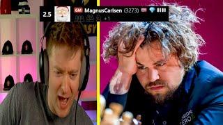 Magnus annihilates GM Aman Hambleton in 33 moves *98% accuracy