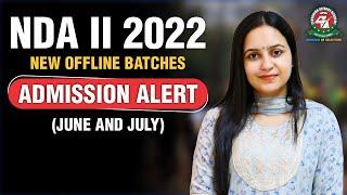 NDA-2 2022 Offline Course Admission Open  Best NDA Coaching in India  Centurion Defence Academy