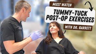 Post-Op Exercises for Tummy Tuck  Barrett Plastic Surgery