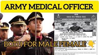 Army AFMS Medical Officer Recruitment 2024  Army Medical Officer Vacancy Out