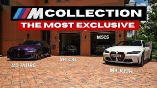 The Most Exclusive BMWM Collection In The World  M4 CSL  M5cs  M4 KITH  M3 Jahre