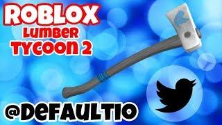 Bird Axe Twitter Axe Roblox Lumber Tycoon 2