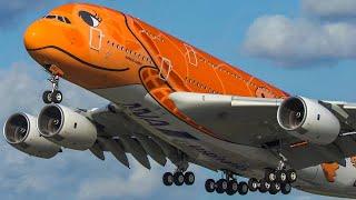 60 MINUTES PURE AVIATION - French planes only - AIRBUS A380 A330 A350 ... 4K