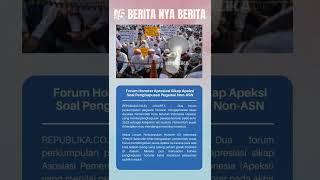 Forum Honorer Apresiasi Sikap Apeksi Soal Penghapusan Pegawai Non ASN