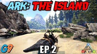 Ark Survival Evolved - The Island EP2 Journey to Redwoods