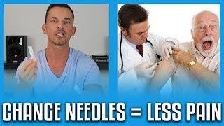 Changing Needles Reduces Pain Of Intramuscular Injections