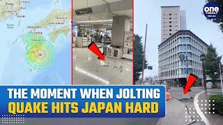 Japan Earthquake Moment When 7.1 Magnitude Quake Hits Kyushu and Shikoku Damaging Buildings & Roads