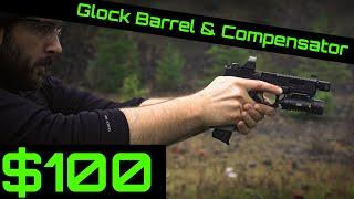 BCA Threaded Glock 17 Barrel & Micro Comp - $100 Do it All Combo DutyCompetitionConceal Carry