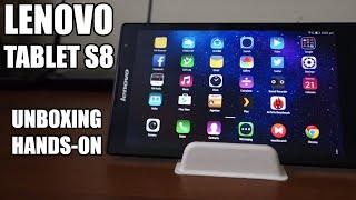 Lenovo S8 Tablet Unboxing and Hands On