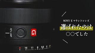 100人が選ぶSONY純正レンズ王決定戦  写真・動画レンズ別