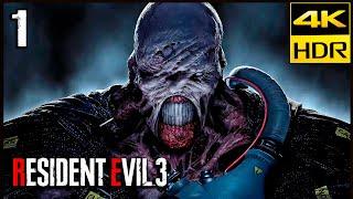 RESIDENT EVIL 3 REMAKE Parte 1 Gameplay Español 4K HDR  Resident Evil 3 Nemesis Hardcore