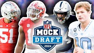 The OFFICIAL 2024 NFL First Round Mock Draft Training Camp Edition 2.0  TPS