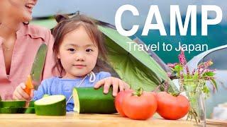 Family Camp Vlog at Mt.Fuji  Travel in Japan