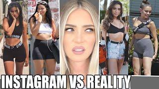 REACTING TO BODY GOALS INFLUENCERS IN REAL LIFE - MADISON BEER & WOLFIE CINDY iNsTaGrAm VS ReAliTy