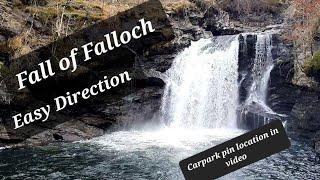 Fall of Falloch Waterfall Stirling Scotland UK #waterfall #walking #Scotland