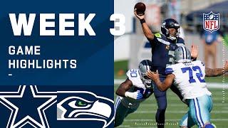 Cowboys vs. Seahawks Week 3 Highlights  NFL 2020