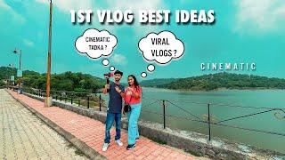 SHOOT YOUR 1ST VLOG WITH CINEMATIC STYLE  BEST IDEAS FOR  VLOGGING VIDEOS  IN HINDI