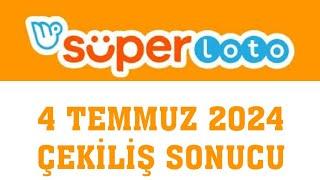 Süper Loto Çekiliş Sonucu 4 Temmuz 2024