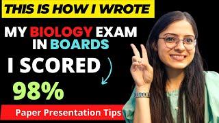 How to Write Biology paper Like a Topper   Biology Paper Presentation Tips to Score 70 Marks