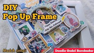 DIY Pop Up Frame  tutorial Scrap Frame Part 2