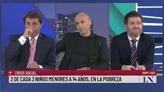 8.500.000 de indigentes en la Argentina el pase entre Esteban Trebucq y Eduardo Feinmann