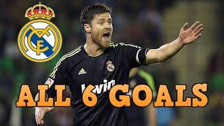 Xabi Alonso - All 6 Goals for Real Madrid - 2009-2014