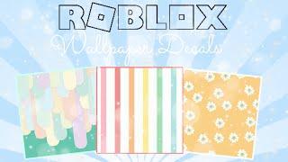 150 Bloxburg WALLPAPER Decal CODES