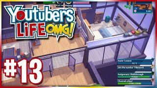 Completing Missions and Tasks  Lets Play Youtubers Life OMG  Ep 13