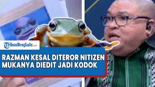 Pengakuan Razman Diteror Dimaki Nitizen Muka Jadi Kodok Buat Orang Ketawa Imbas Serang Pegi Setiawan