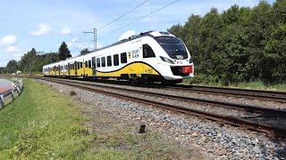 Vlaky  Trains - Trať  Track 024 Jablonné nad Orlicí - Moravský Karlov - díl druhý - 18.6.2024