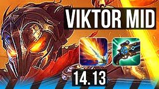 VIKTOR vs CORKI MID  800 1200+ games Legendary  VN Challenger  14.13