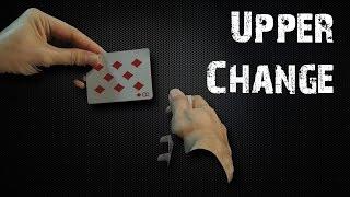 Card magic  How to change a card revealed - Upper Change