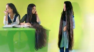 Students are constantly fighting over who has long hair  Long hair pulling video Bengali hair pley