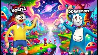 DORAEMON And NOBITA Went To WonderLand In HFF