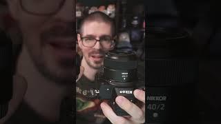 Trying the Nikon Z 40mm f2 lens at a convention #SHORTS