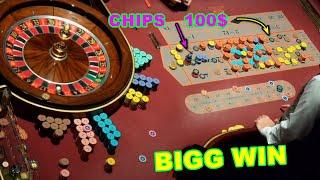 BIG BET HOT TABLE ROULETTE BET CHIPS 100$ ️ 2024-07-14