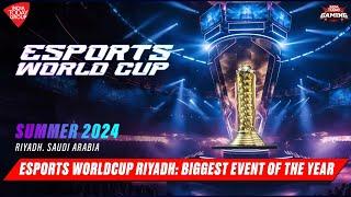 Biggest Event Of The Year- Esports WorldCup Riyadh