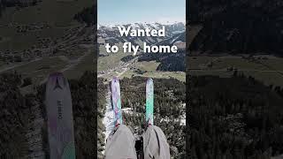 How not to land a paraglider