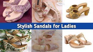 Stylish sandals collection for ladies in 2024 featuring new designs for womens sandals