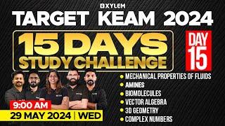 Target KEAM 2024 - 15 Days Study Challenge - Day 15  Xylem KEAM