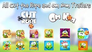 MOST VIEWED VIDEO All Cut the Rope and Om Nom Trailers