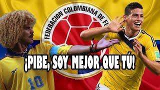 ¡JAMES RODRÍGUEZ MEJOR QUE VALDERRAMA ¡El Pibe sorprende con su TOP5 de jugadores COLOMBIANOS